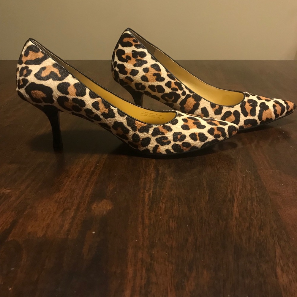 Cole Haan Leopard heels